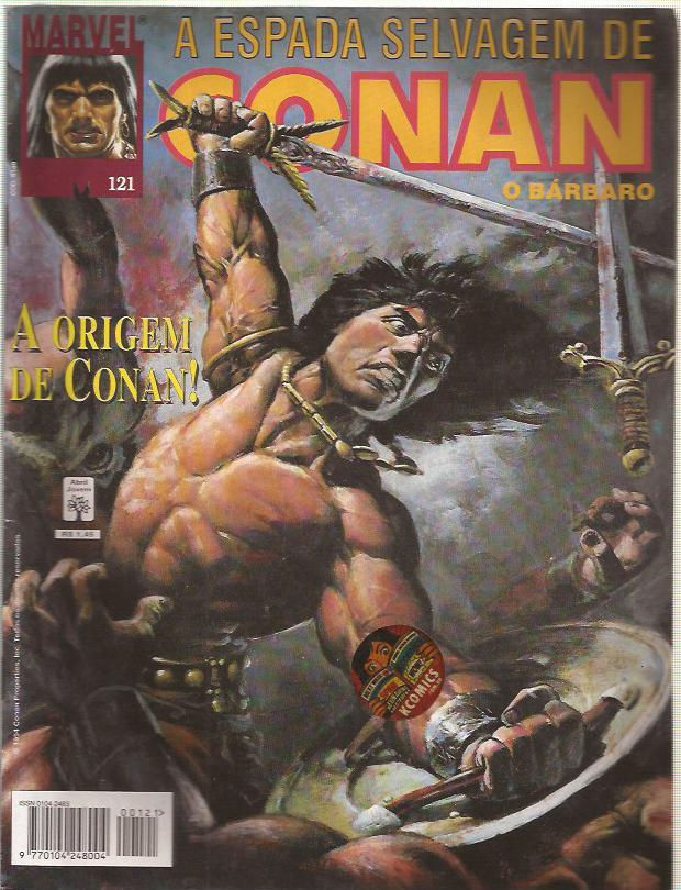 A espada Selvagem de Conan n 121 - Ed Abril m34