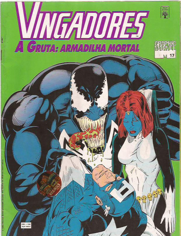 Graphic Marvel n 17 - Vingadores A gruta - Ed Abril m36