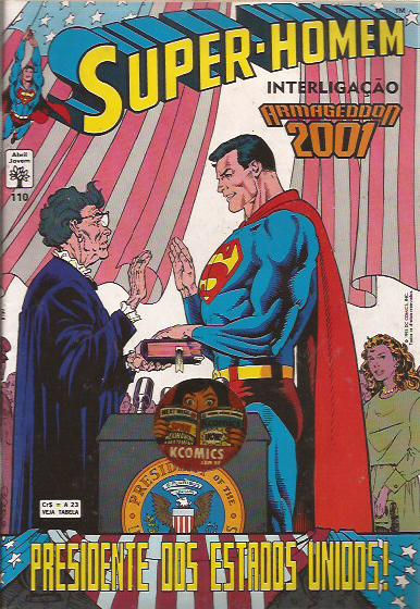 Super Homem 1a serie n 110 - Ed Abril m32