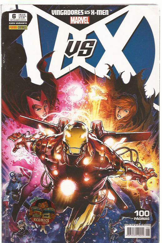 Vingadores x X-men n 6 - Ed Panini m22