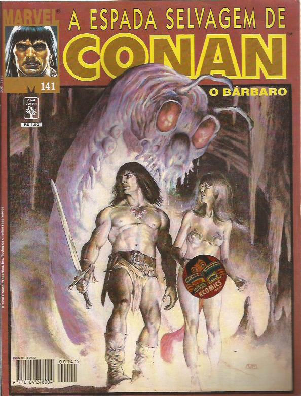 A espada Selvagem de Conan n 141 - Ed Abril m34