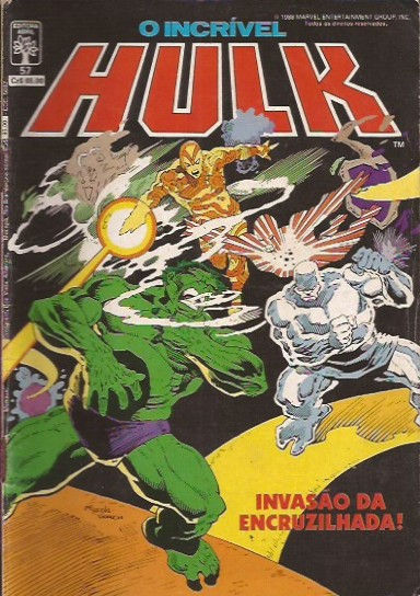 Incrivel Hulk Formatinho nº 57 -Ed Abril k18