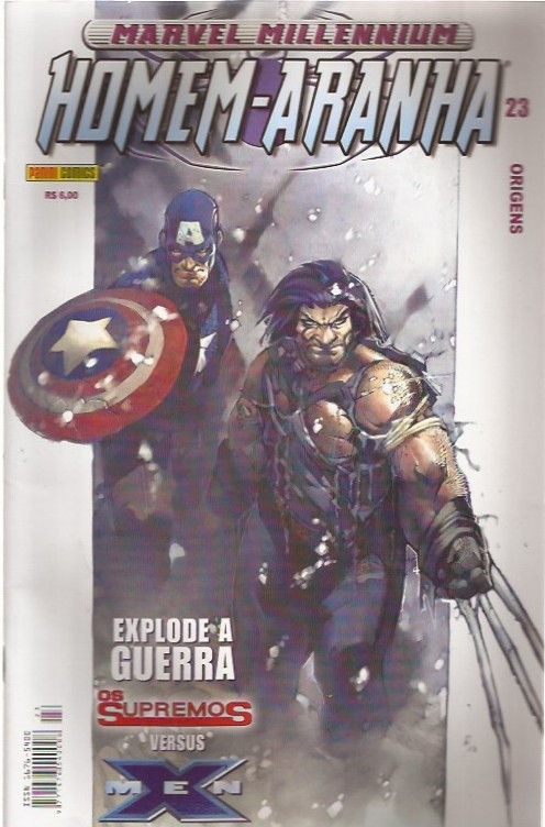 Marvel Millennium Homem Aranha 23 -Ed Panini m02