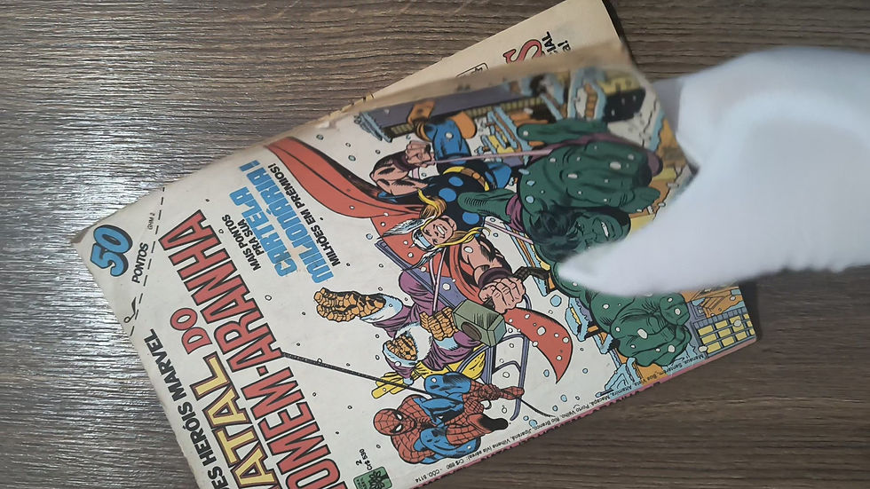 Miniatura: Grandes Herois marvel   nº 2 Natal do Homem aranha -Ed Abril k16