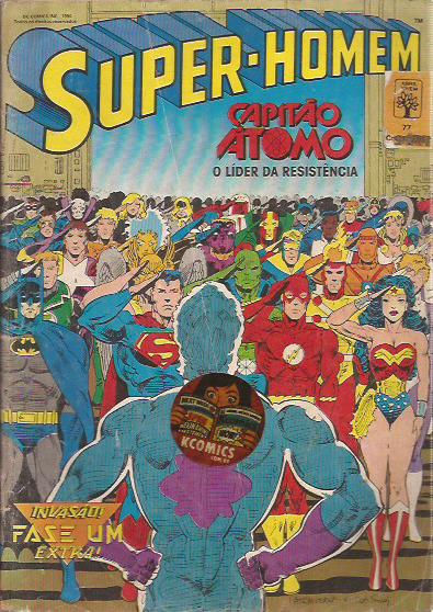 Super Homem 1a serie n 77 - Ed Abril m32