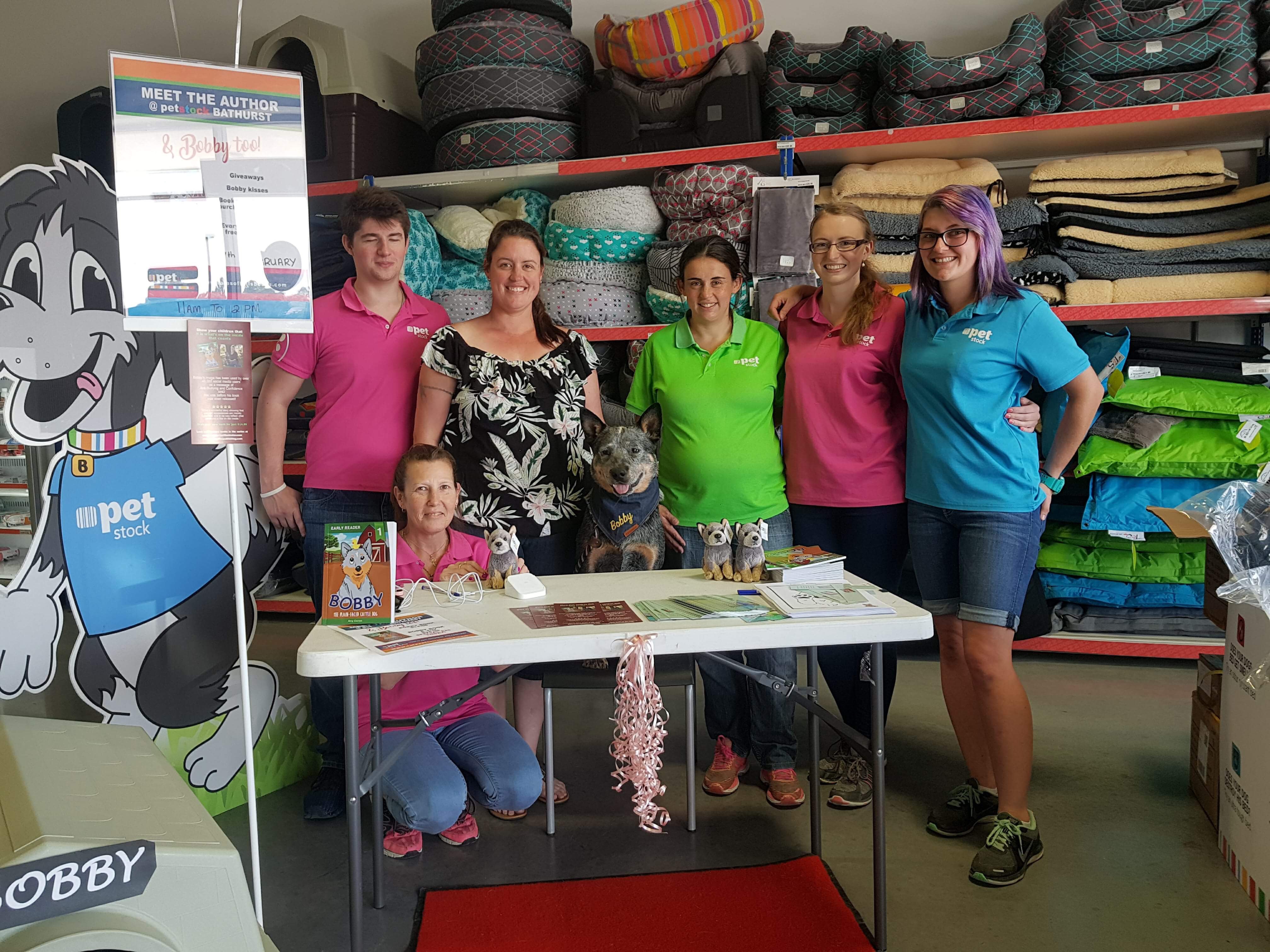 Bobby at a PETstock Promotion
