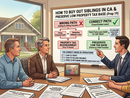 Siblings making a trust and estate loan