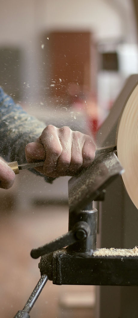 Carpentiere sul lavoro