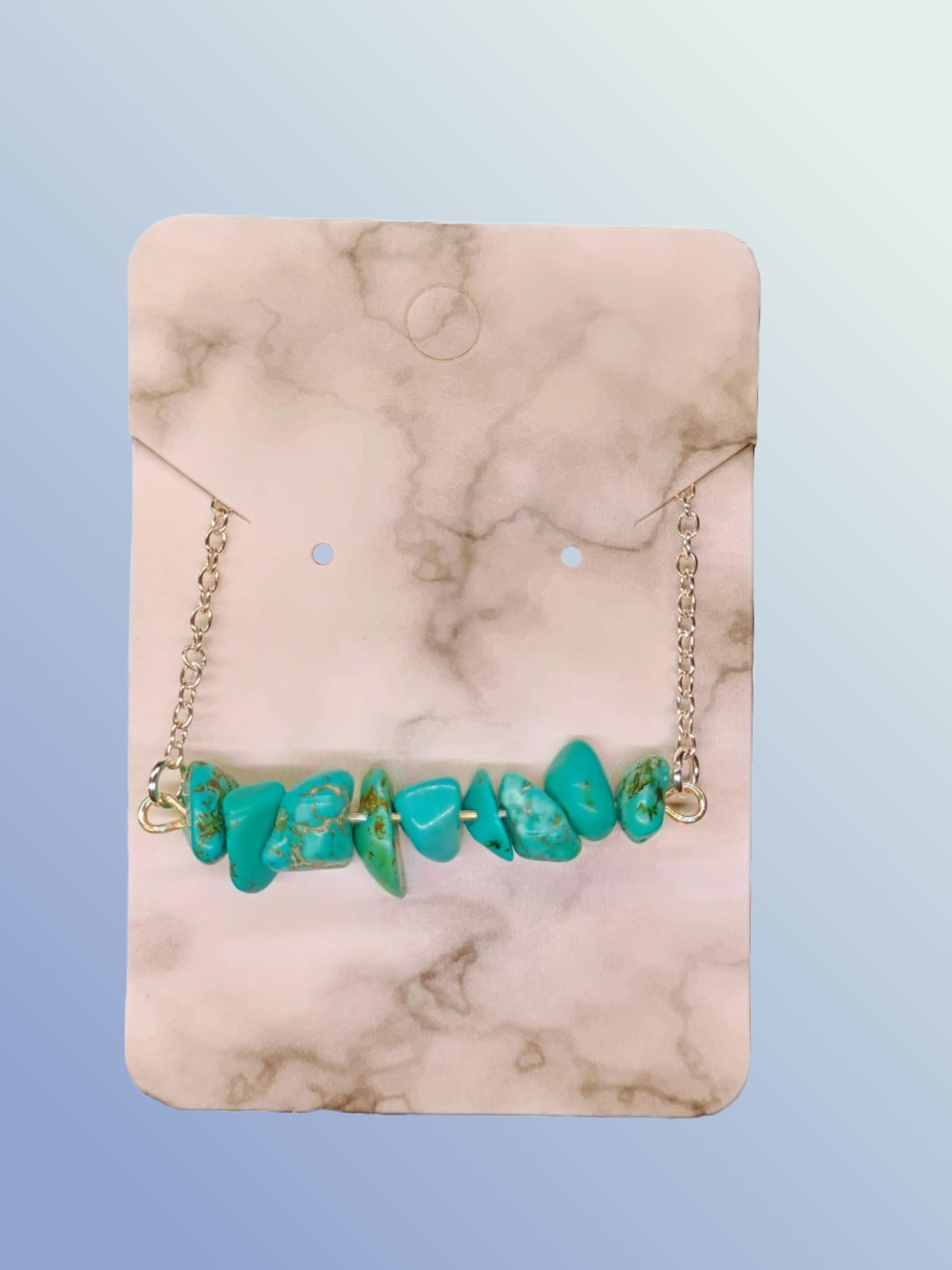 Turquoise Post Bracelet β Serene Shores