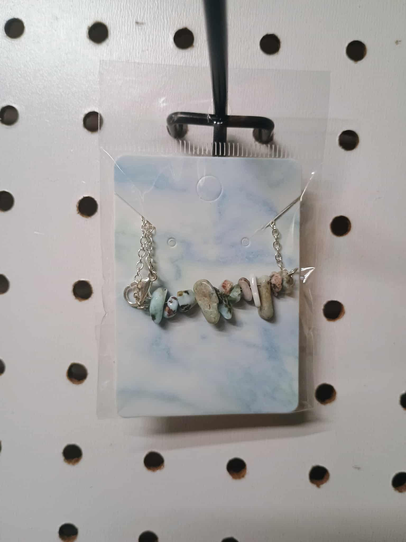 Larimar Post Bracelet/Anklet - Made to fit