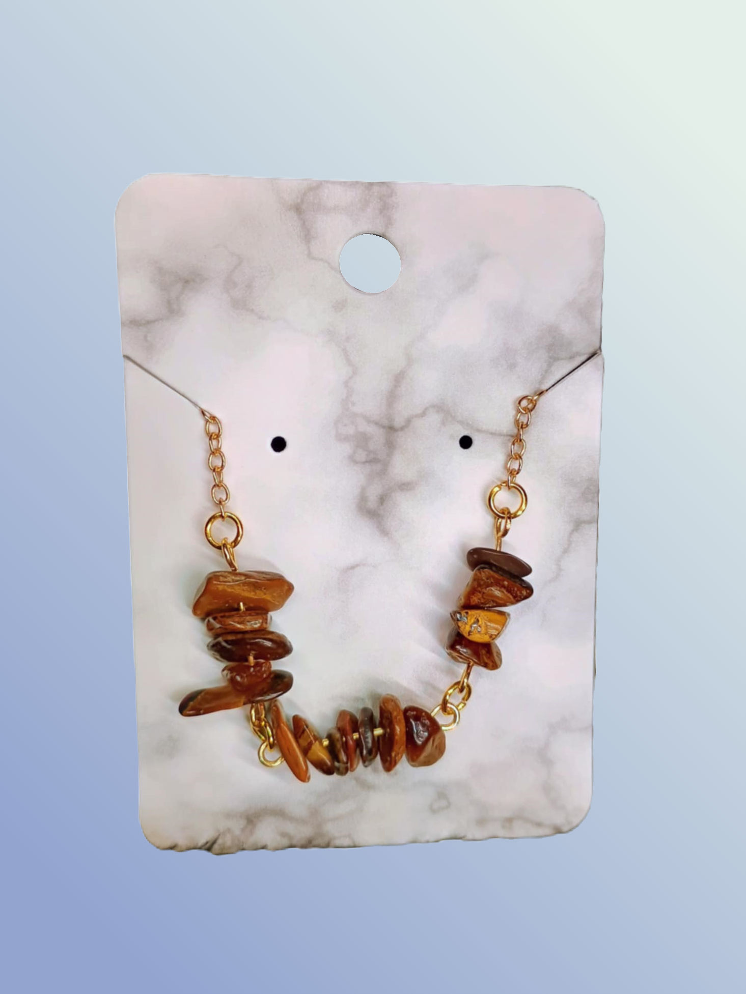 Tigers Eye Link Bracelet - Grounding Energy & Natural Elegance