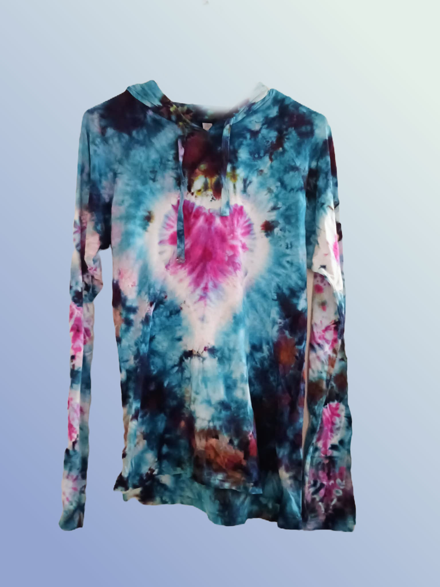 Tidal Heart- Hooded Long Sleeve – XS