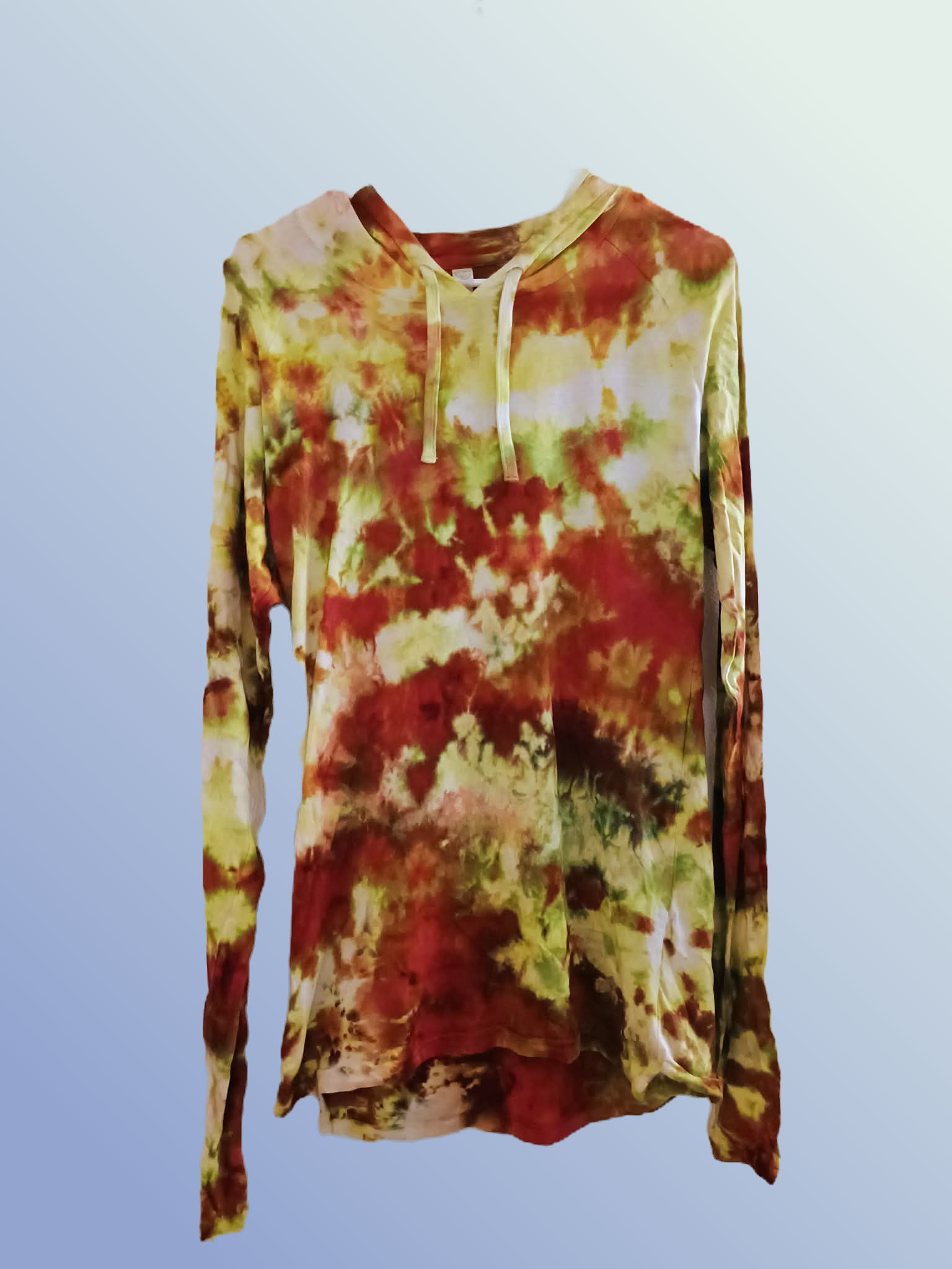Harvest Ember- Hooded Long Sleeve – Small