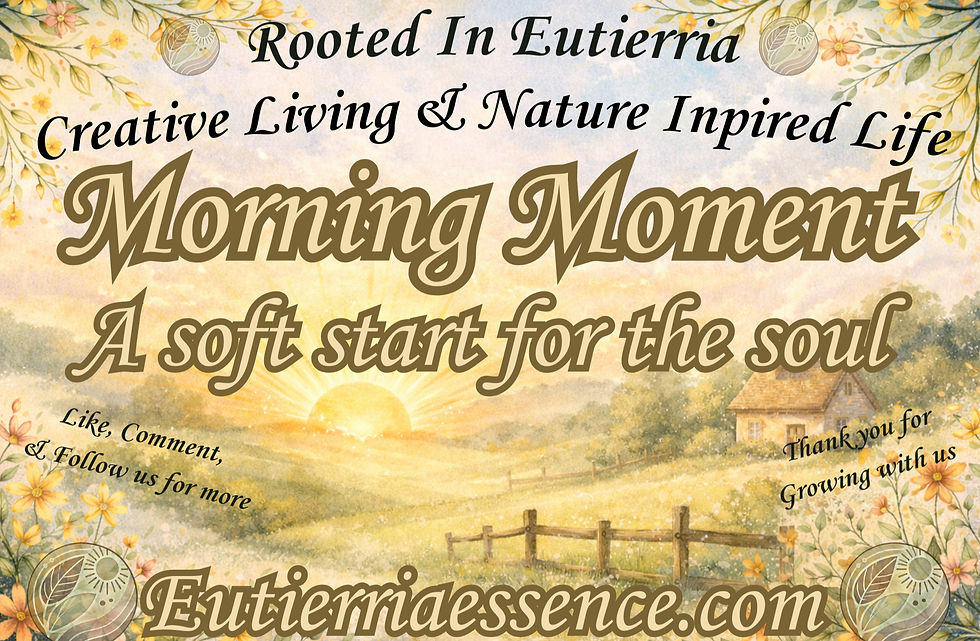 A reflection on slow mornings, intentional living, and realigning with your deeper purpose. Finding clarity before the day begins and building a meaningful life one small step at a time.