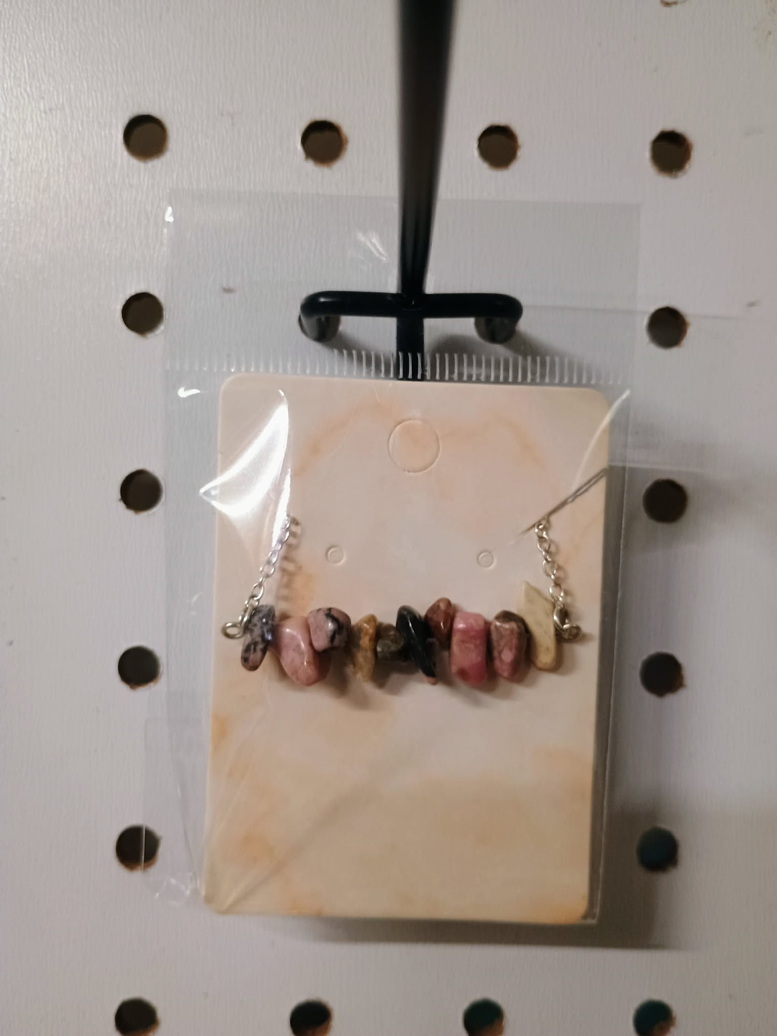 Rhodonite Post Bracelet/Anklet - Made to fit