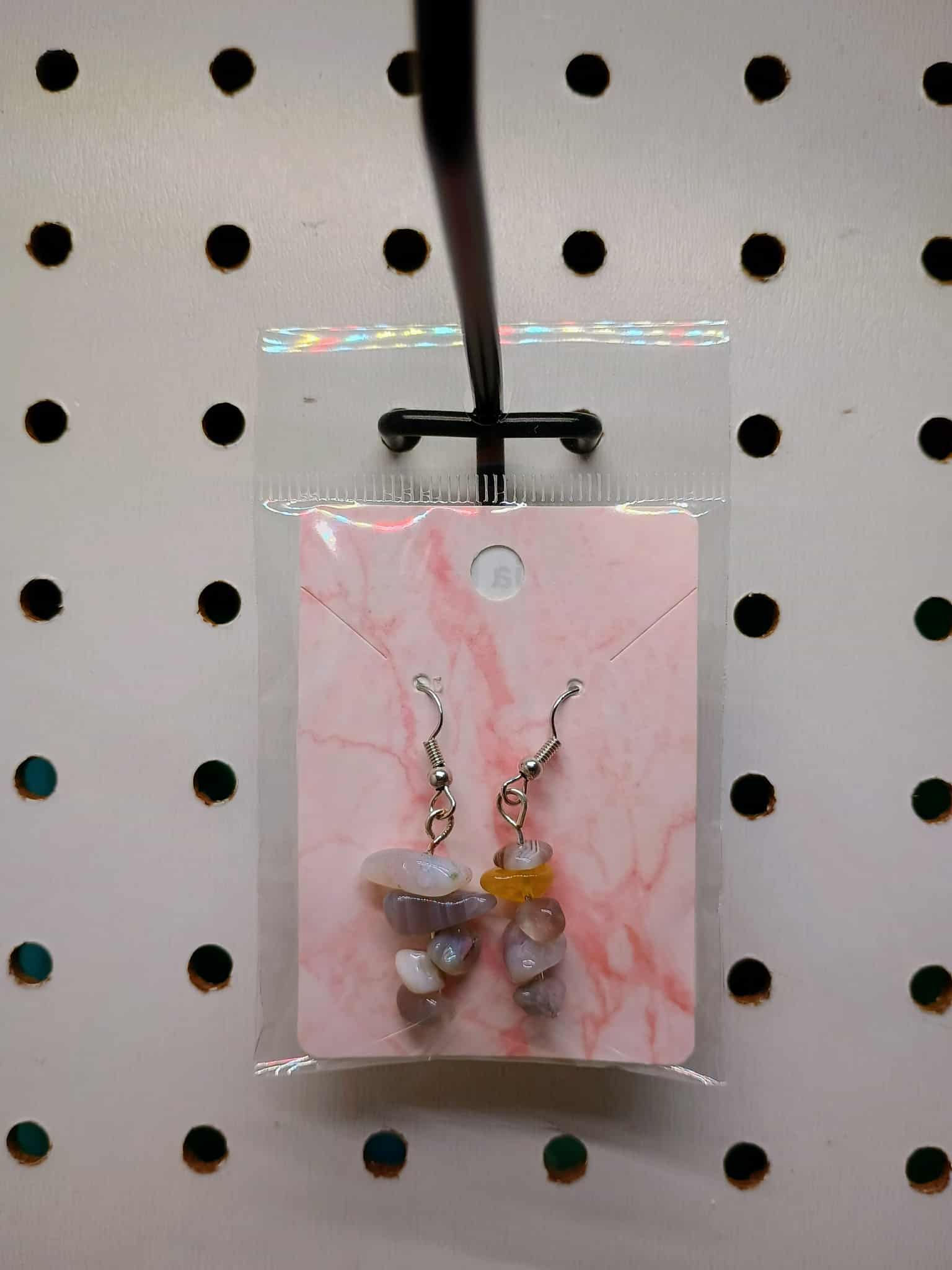 Botswana Agate Dangles - Whispers Of Stone