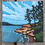 Thumbnail: Algonquin park Rock lake view from the trail.  6 x 6 Acrylic
