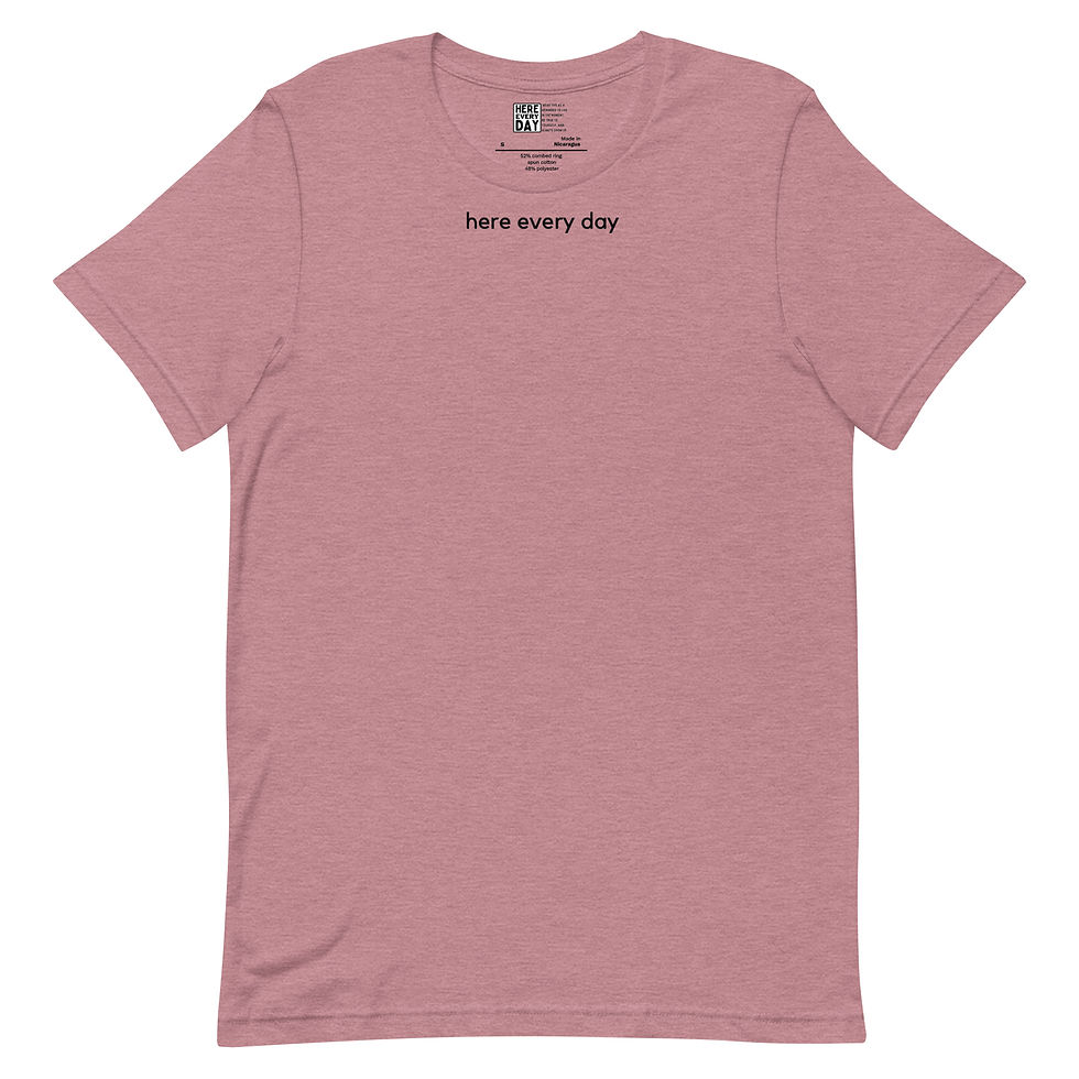 Thumbnail: here every day T-Shirt