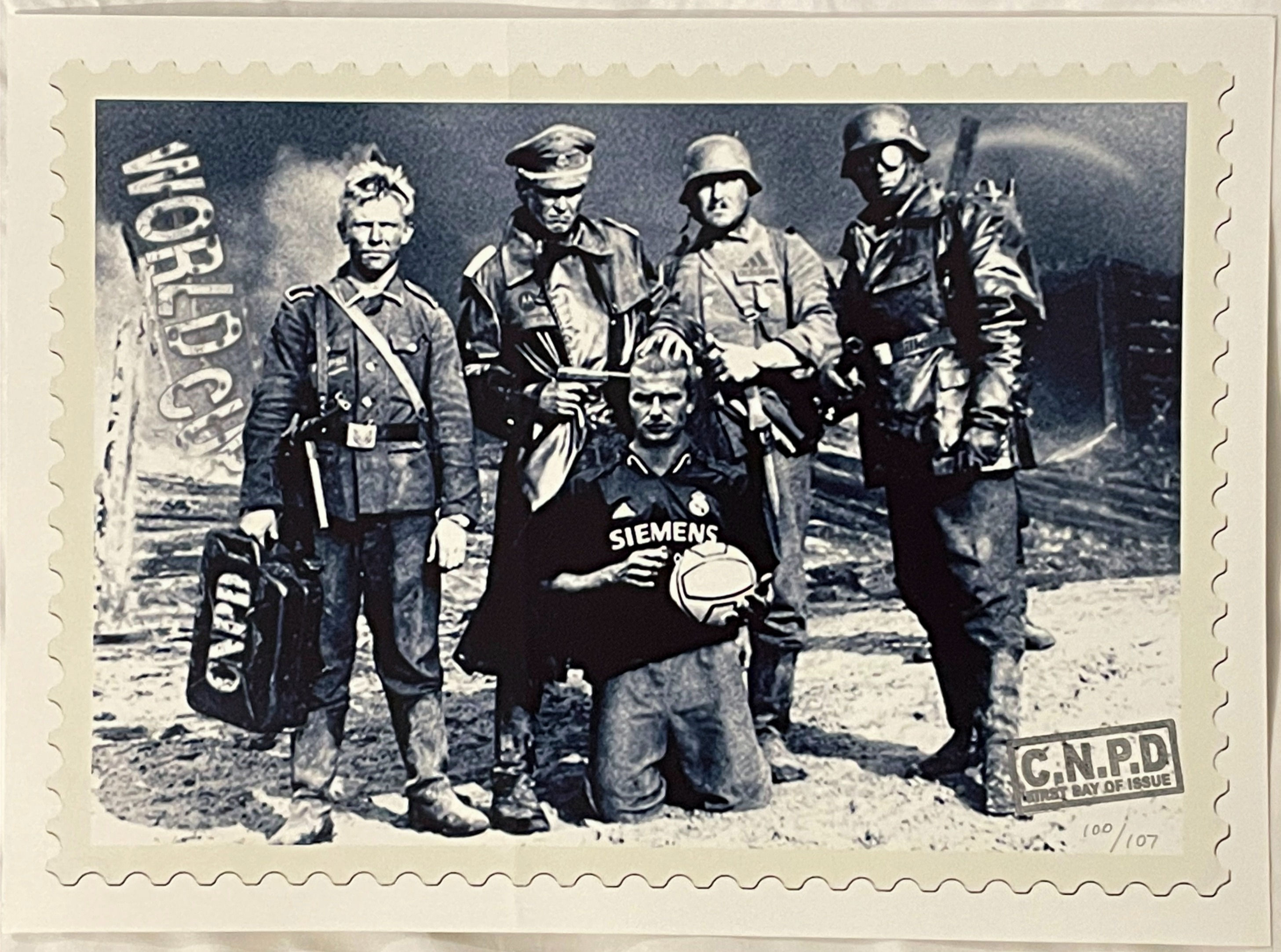 James Cauty - Beckham Gets It print