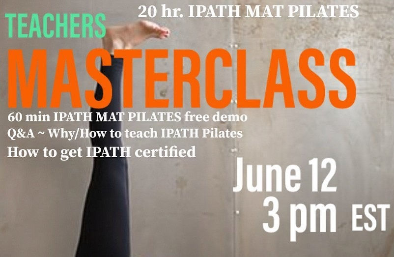 MASTERCLASS-demo IPATH® Mat Pilates
