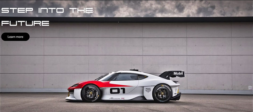 The porsche mission R
