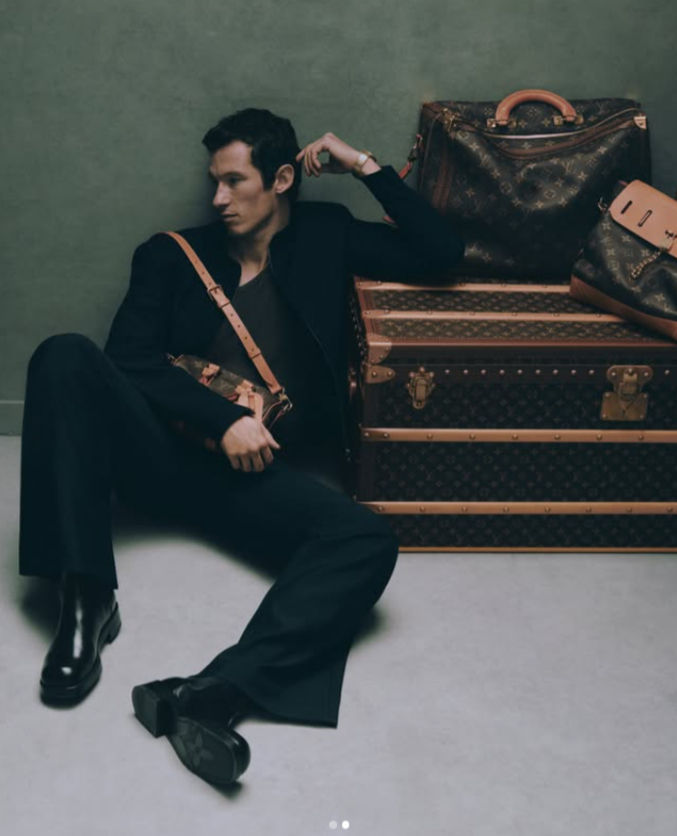 Elegant Louis Vuitton concept with high-end visual elements and custom web features