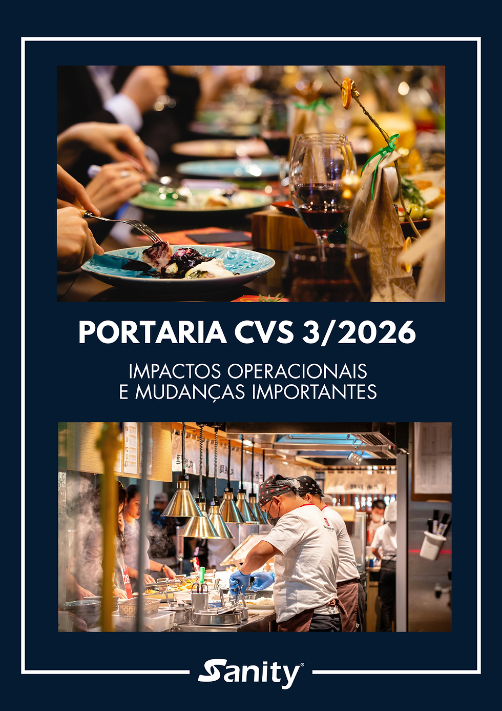 E-book 'Portaria CVS nº 3/2026', da Sanity