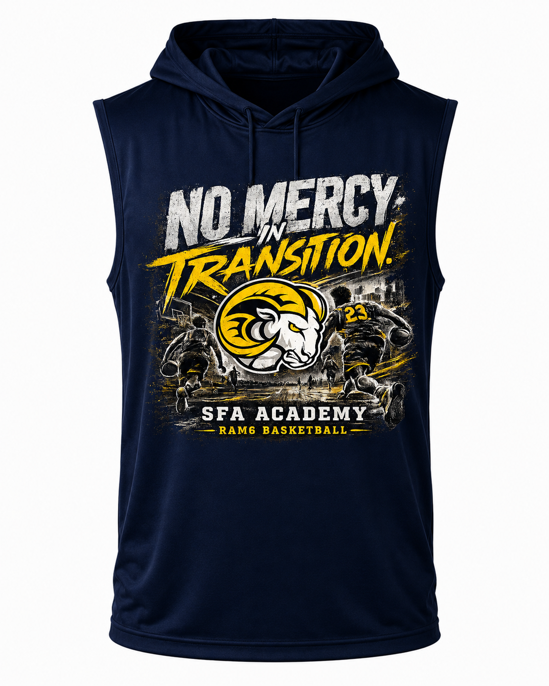 SFA BBall No Mercy In Transition