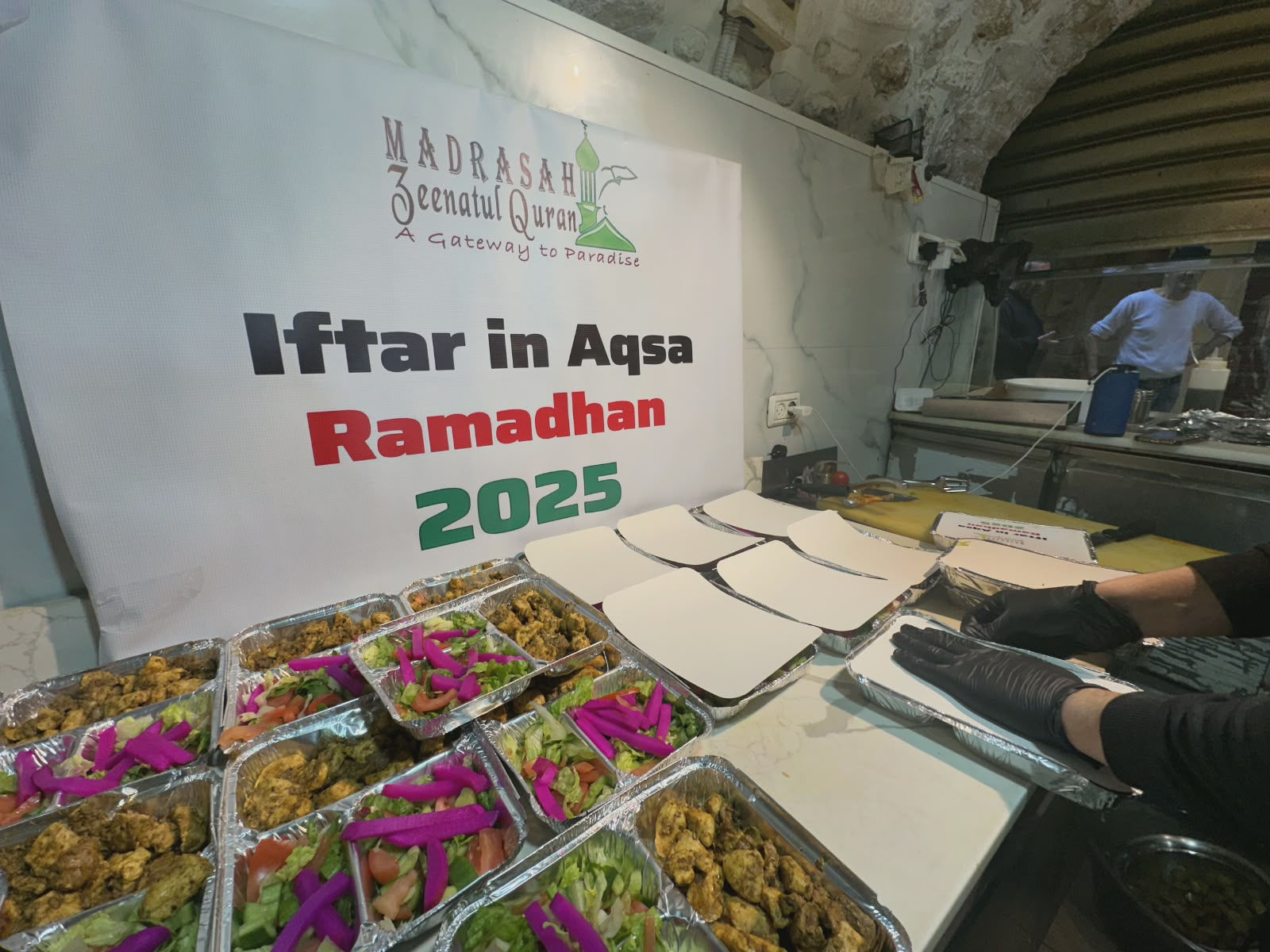 Iftaar in Aqsa