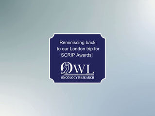 Video of photo montage of pics from OWLs reminiscing back to our London triip for the SCRIP Awards