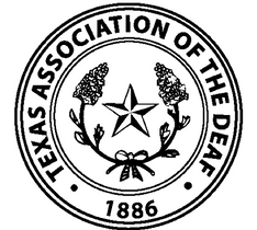Texas Association of the Deaf logo