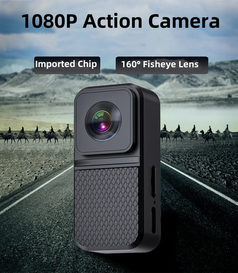 Thumbnail: Action Camera 160° Wide-Angle Outdoor Sports Camera Cycling And Mountaineering 