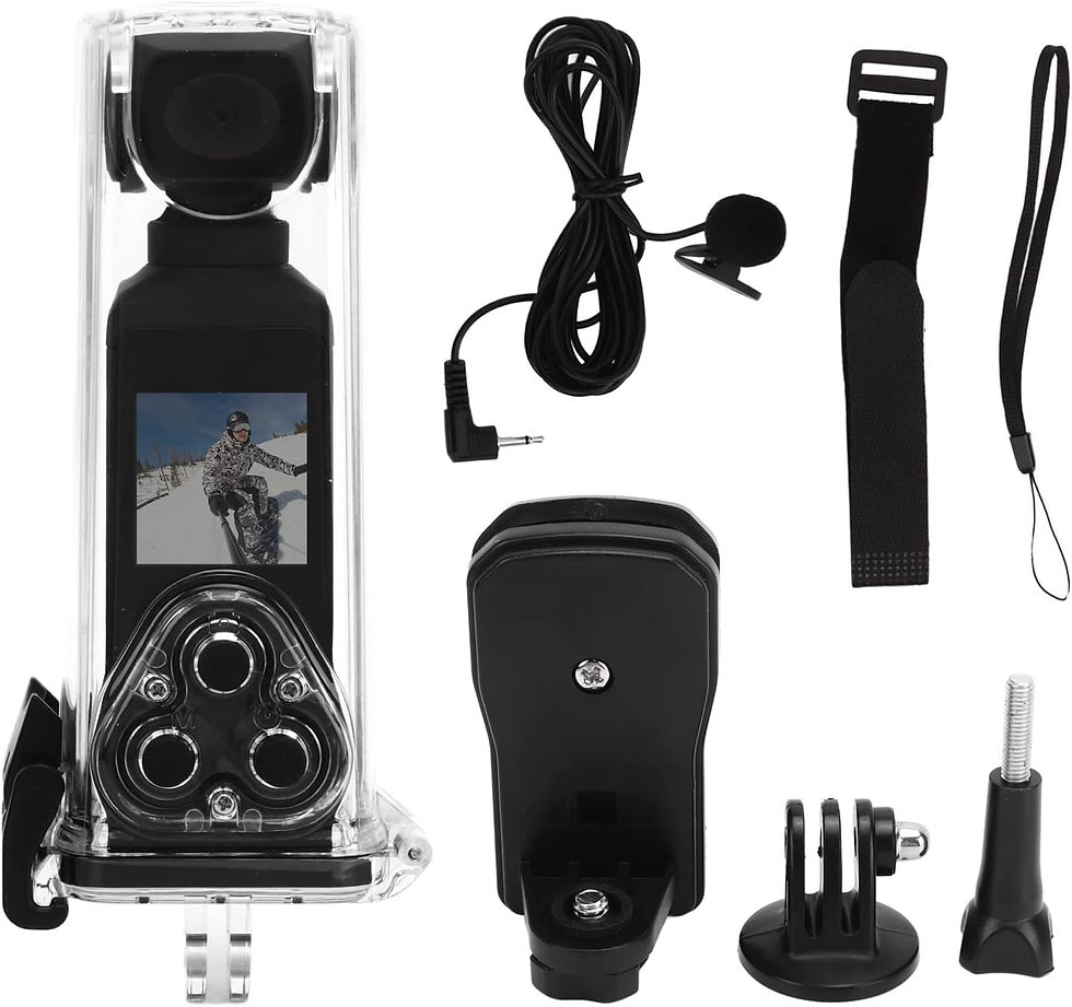 Miniatura: 4K Waterproof action camera with 270 degree head pan/tilt TGS-850