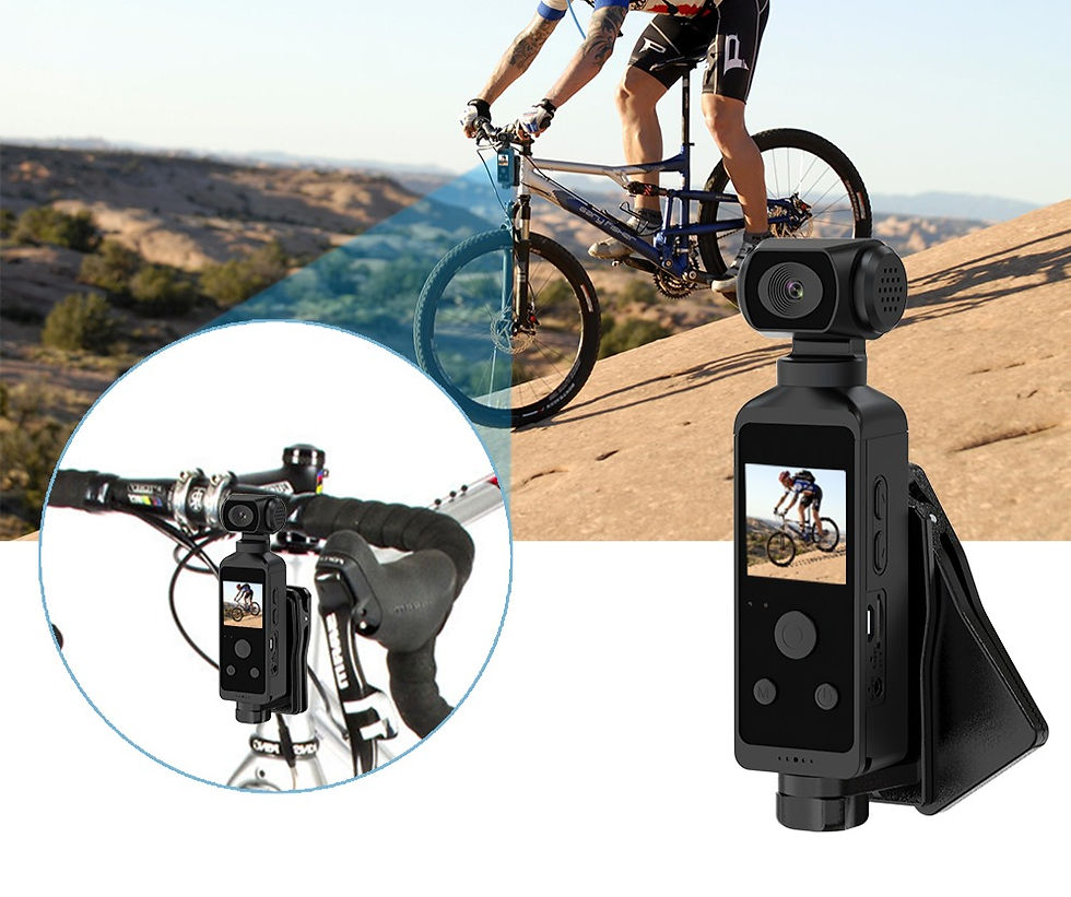 Miniatura: 4K Waterproof action camera with 270 degree head pan/tilt TGS-850