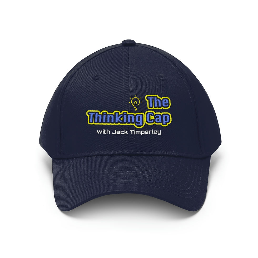 Thumbnail: Premium Thinking Cap Unisex Hat - The Thinking Cap Podcast