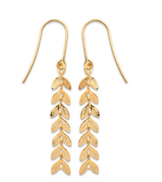 Boucles d'oreilles plaqué Or