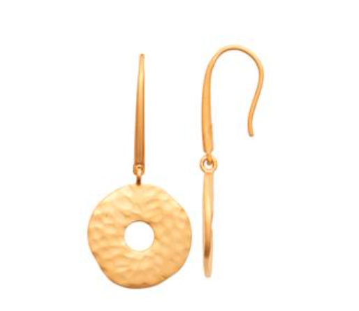 Boucles d'Oreilles Plaqué Or