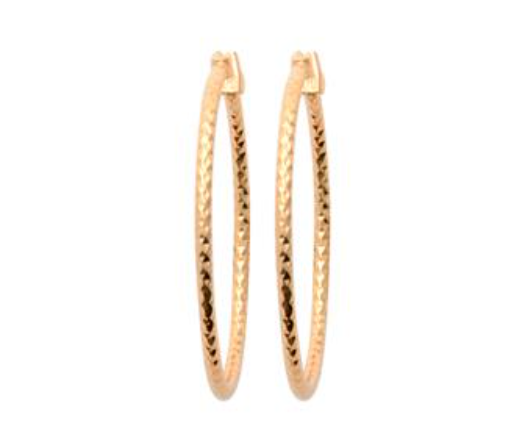 Boucles d'Oreilles Plaqué d'Or