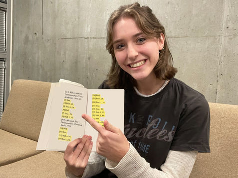 First Year’s Favourite Author Ibid