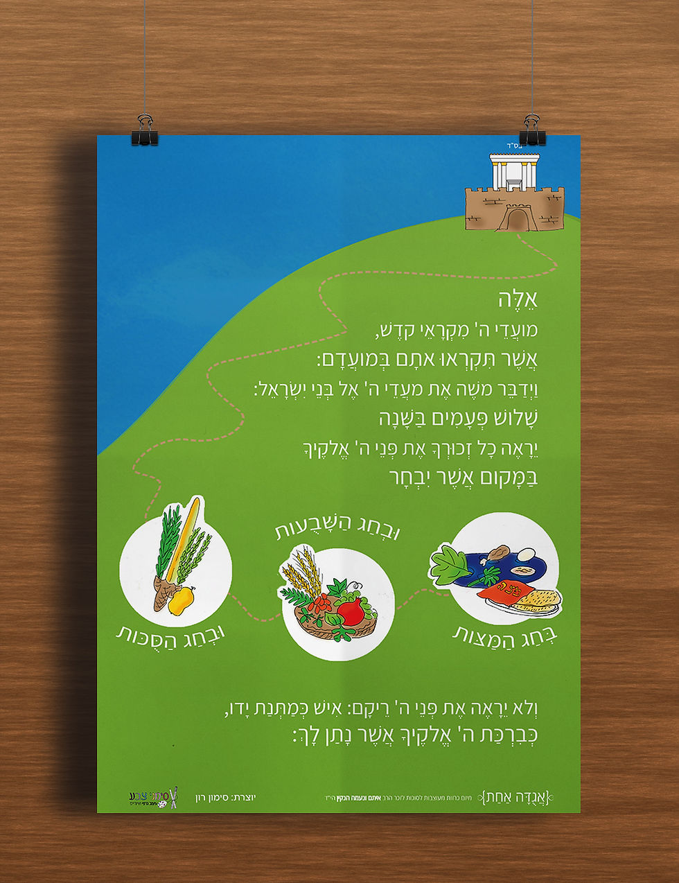 כרזה למיזם"אגודה אחת"