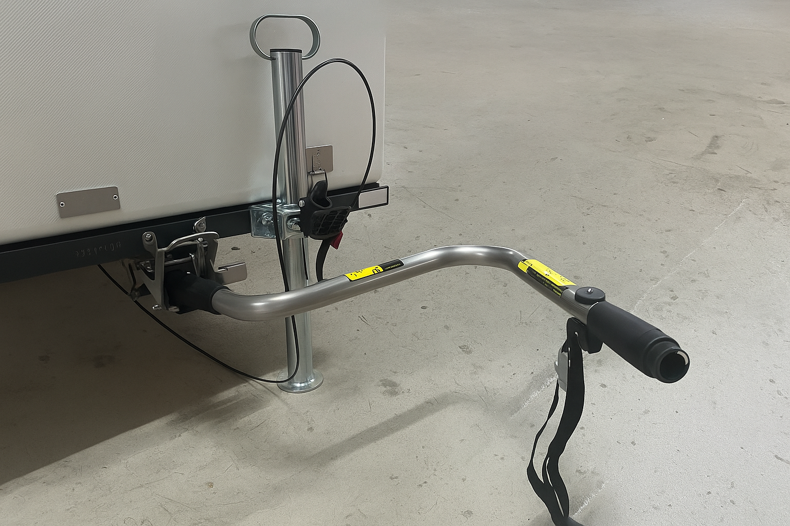 Auflaufbremse mit Standbremsfunktion