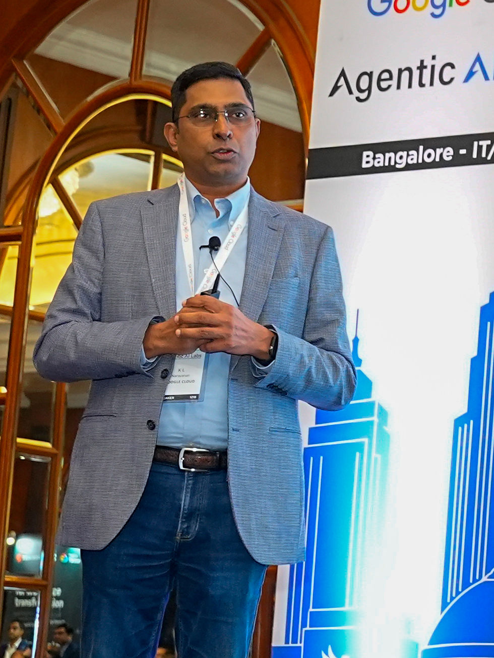 K L Narayanan, Google Cloud