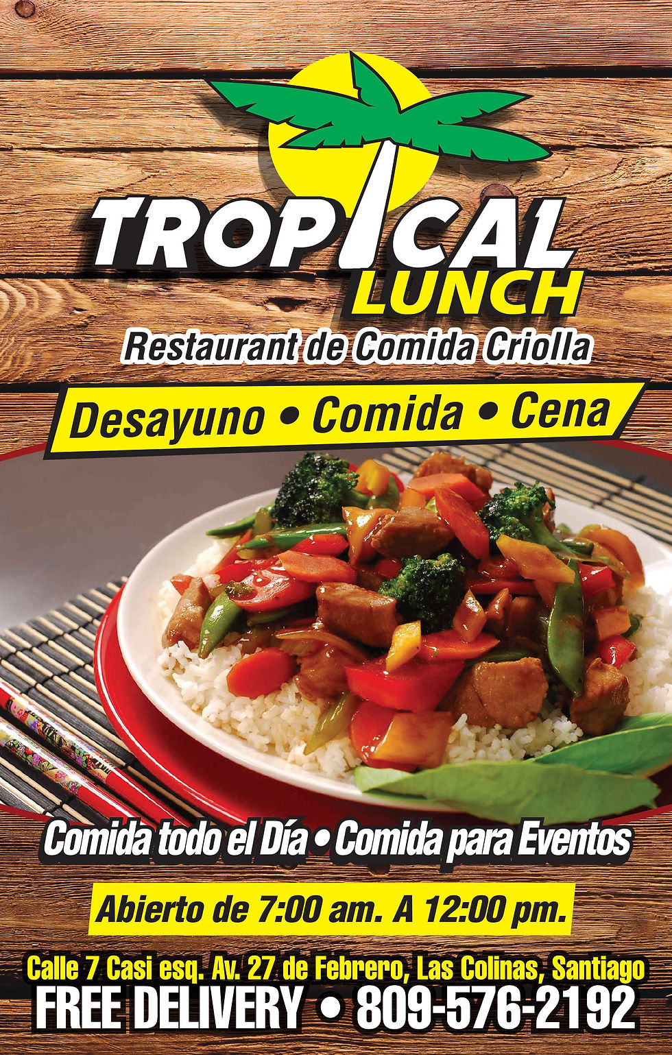 TROPICAL LUNCH