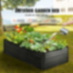 SucceBuy Raised Garden Bed – Outdoor - assemble in minutes, rubber edge, customizable
