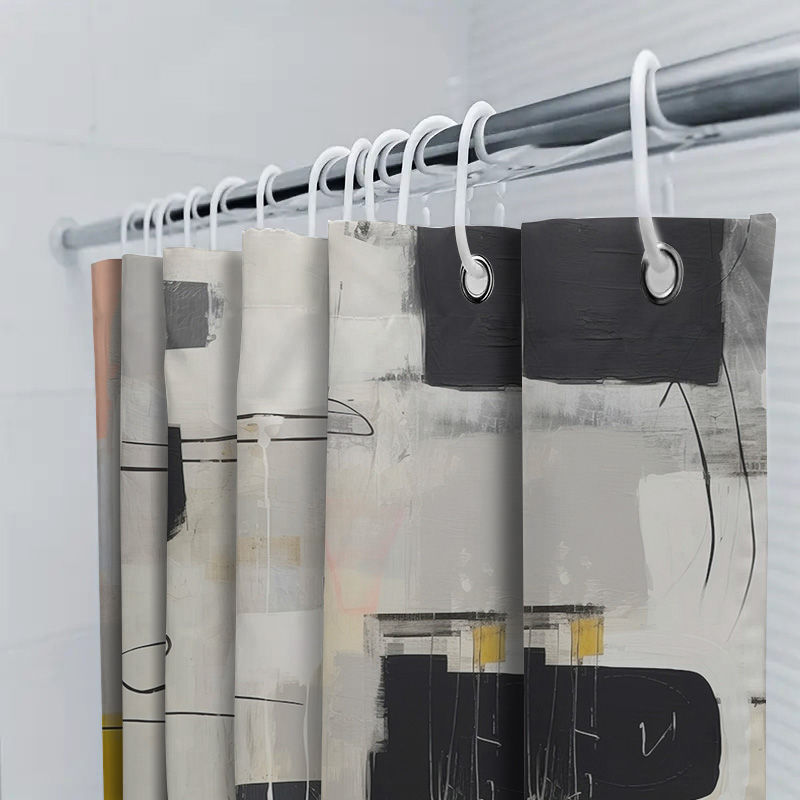 Thumbnail: Easy to Hang: Equipped with reinforced metal grommets and 10–16 durable plastic hooks (depending on size).