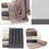 Thumbnail: The details in our 100% Cotton bath towel set make them elegant and the colors fit almost any bathroom decor