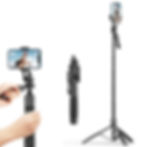 Wireless Selfie Stick Tripod 1.8m for iPhone & Android