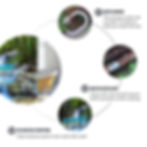 This 3D printed shower curtain comes with 12 plastic C-hooks and is water-repellent