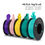 Miniatura: KEEPANG 3D Printer Filament - Purple, Light Pink, Yellow, Dark Turquoise, Light Turquoise