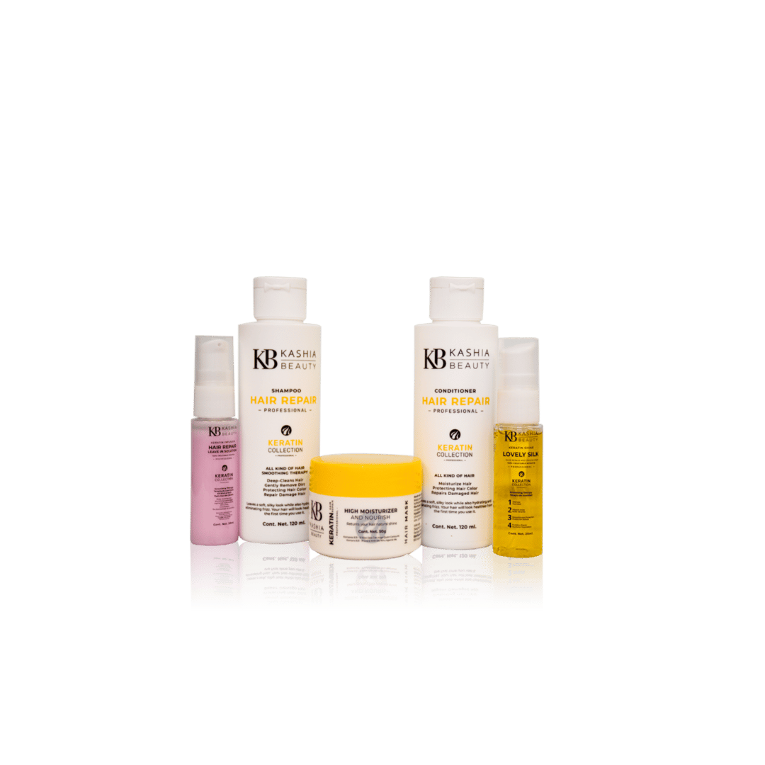 Treatment Keratin Travel kit 5pc by Kashia Beauty